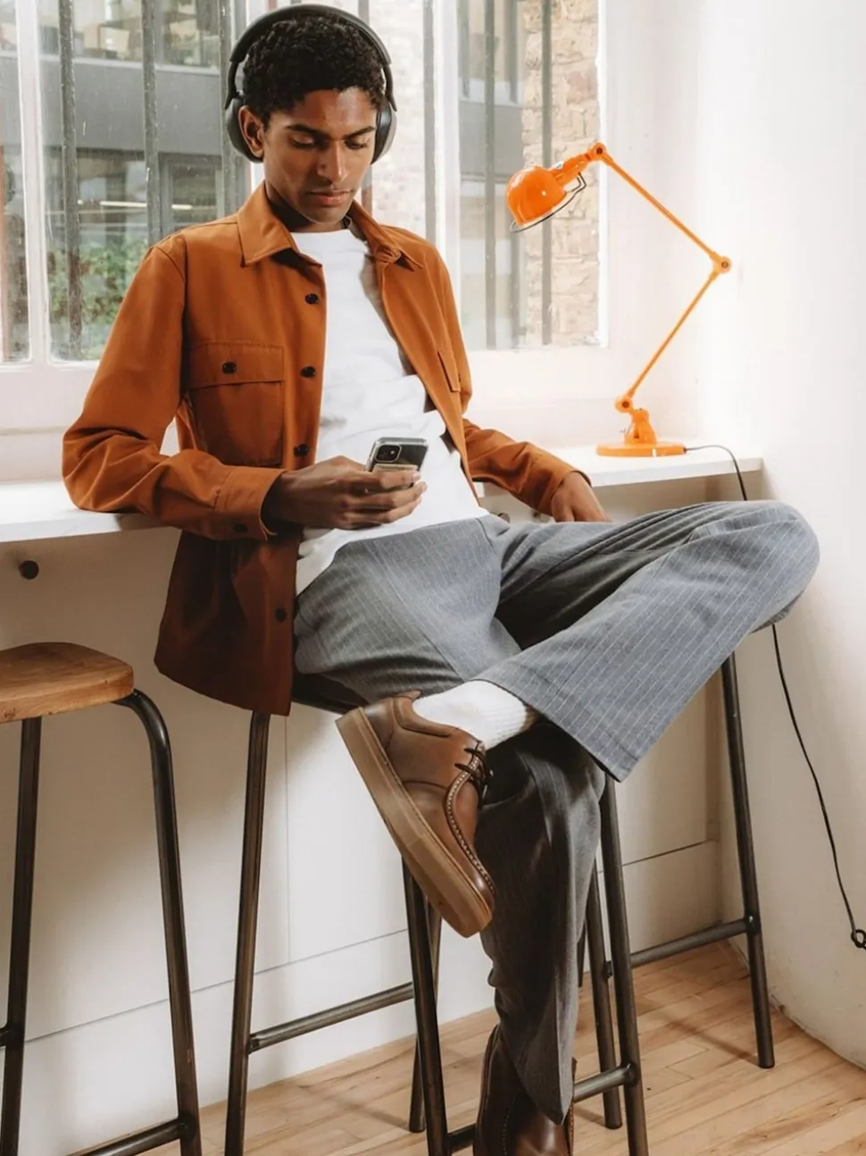 Base London Brown Dalston Wallabe