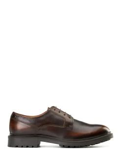 Base London Brown Locke Lace Up Shoe