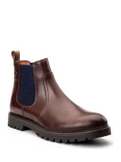 Base London Brown Zinc Chelsea Boot
