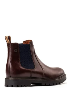 Base London Brown Zinc Chelsea Boot