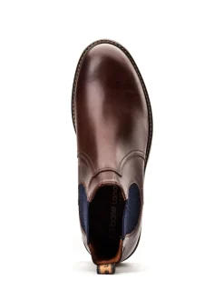 Base London Brown Zinc Chelsea Boot