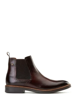 Base London Burnt Brown Sussex Chelsea Boot
