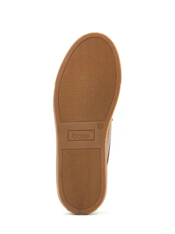 Base London Burnt Tan Brown Clapton Brogue Trainer