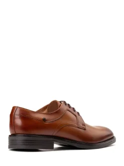 Base London Tan Brown Sleeve Lace Up Shoe