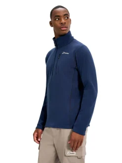 Berghaus Navy Prism Quarter Zip Fleece
