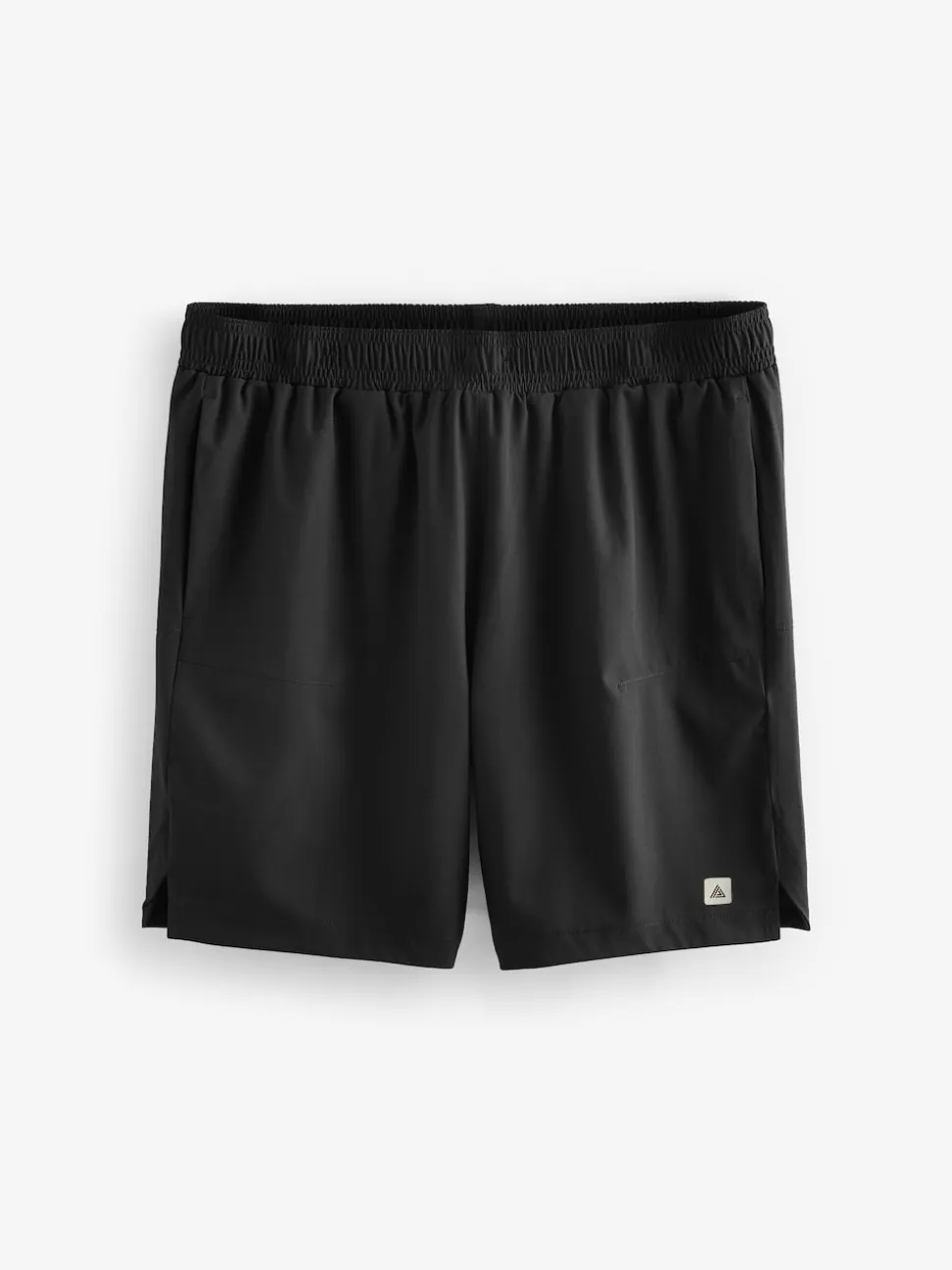 Black 7 Inch Active Gym Sports Shorts