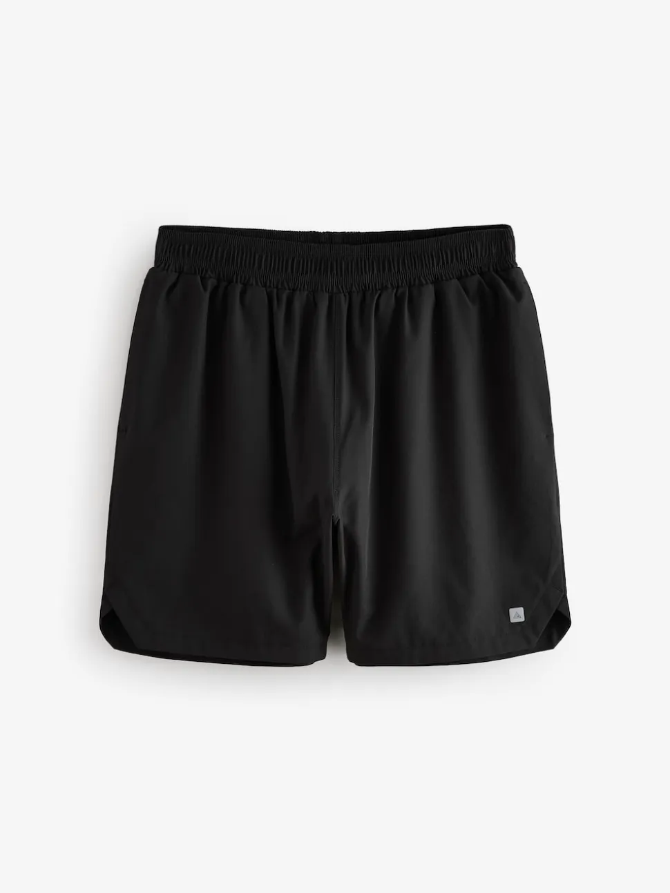 Black 9 Inch Active Gym Sports Shorts