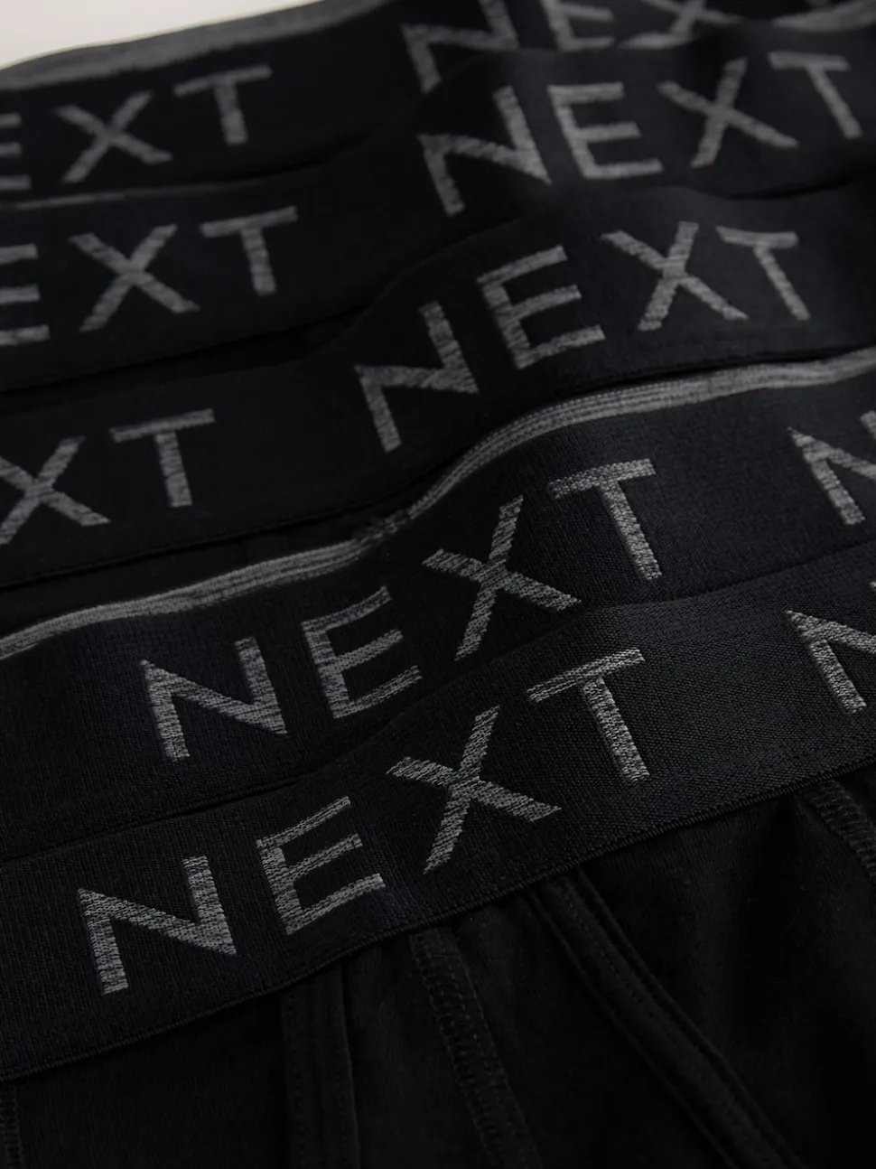 Black 5 Pack A-Front Cotton Rich Boxers