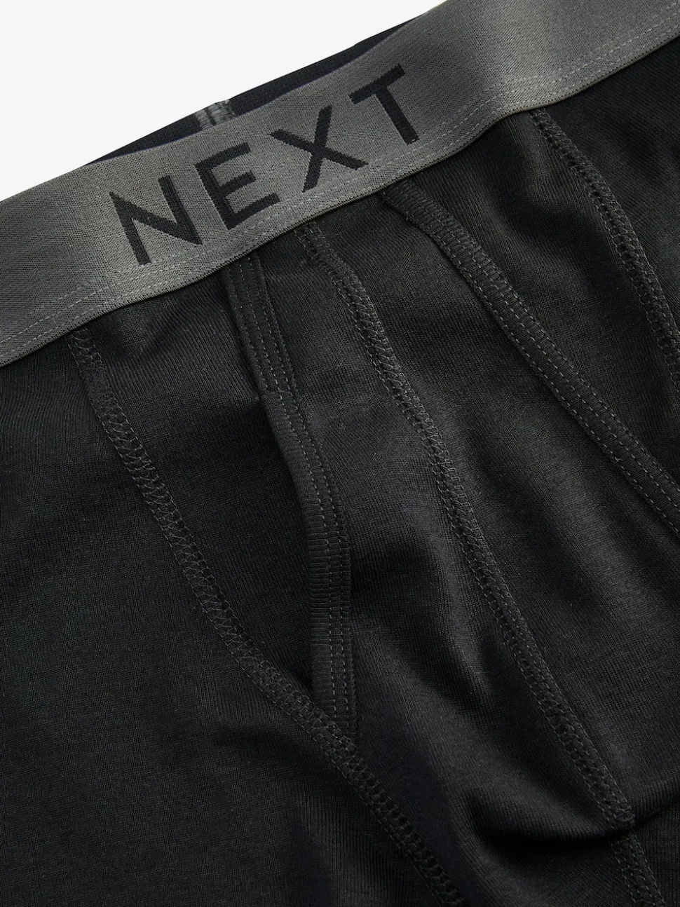 Black 4 pack A-Front Pure 100% Cotton Boxers