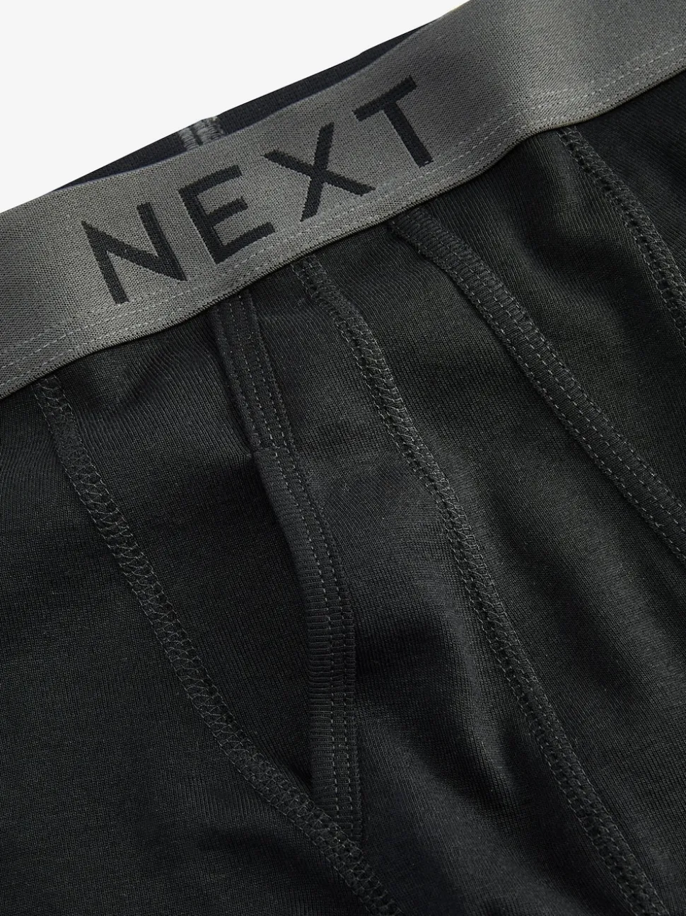 Black 15 Pack A-Front Pure 100% Cotton Boxers
