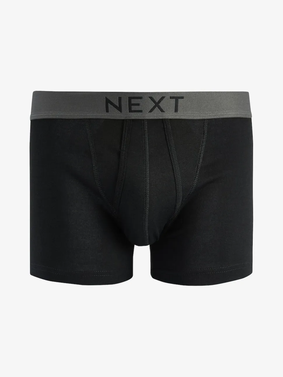 Black 10 pack A-Front Pure 100% Cotton Boxers