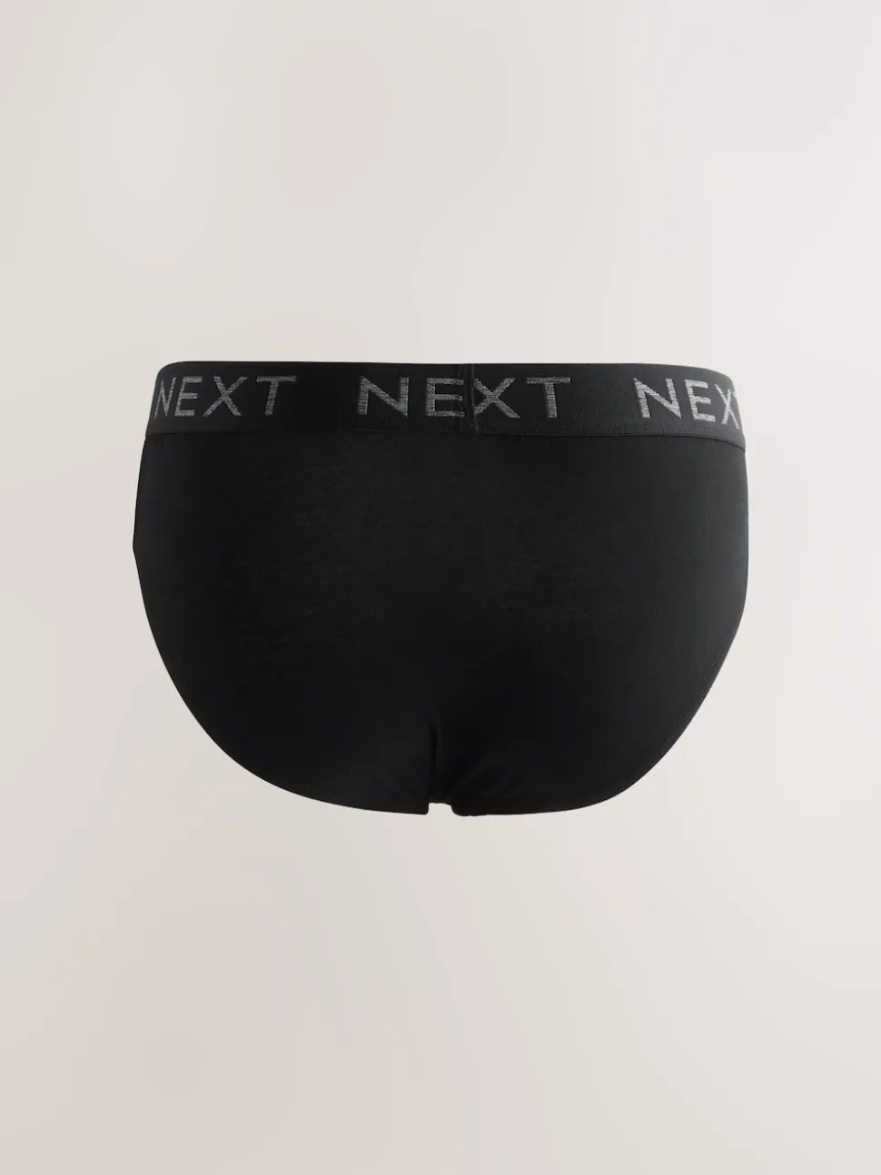 Black 5 Pack Cotton Rich Briefs