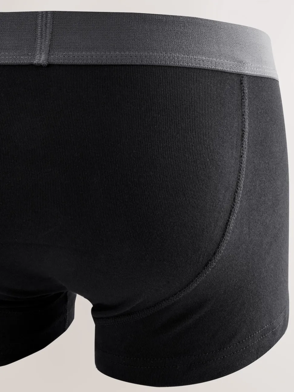 Black 10 pack Hipster 100% Cotton Boxers
