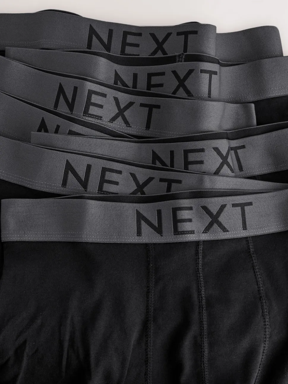 Black 10 pack Hipster 100% Cotton Boxers