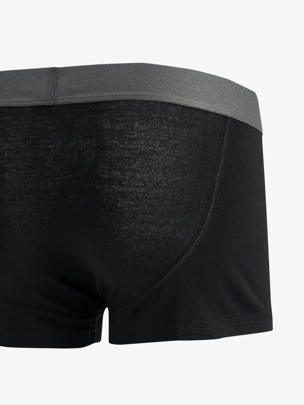 Black 4 pack Hipster 100% Cotton Boxers