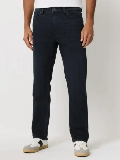 Black - ThermoGen Straight Fit Motionflex Jeans