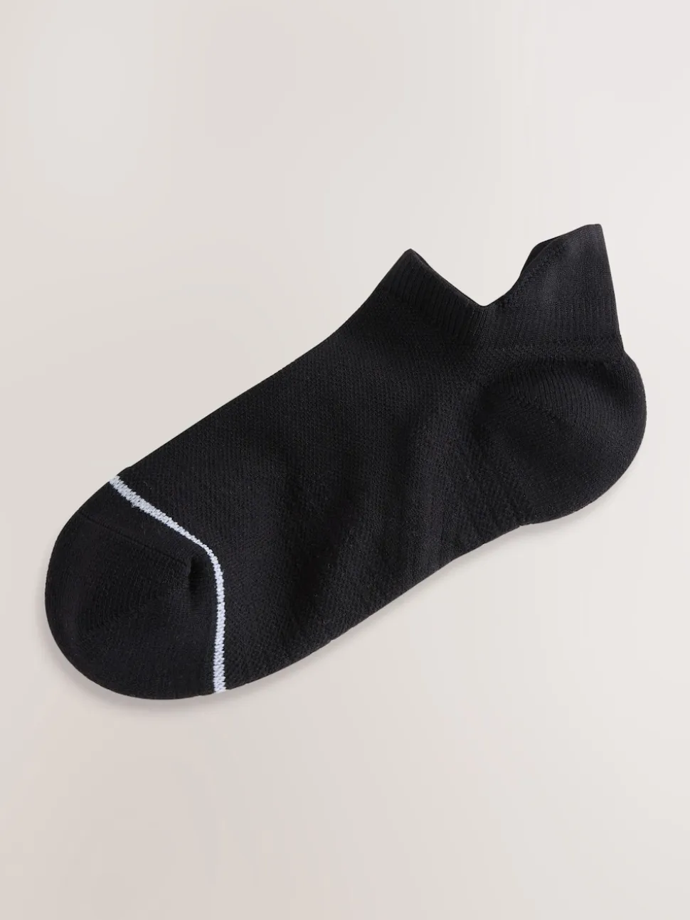 Black Active Cushioned Sports Trainer Socks 4 Pack