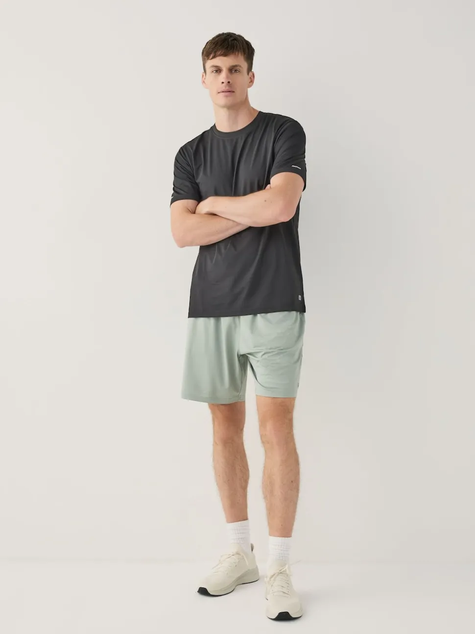 Black Active Gym Textured Training T-Shirt