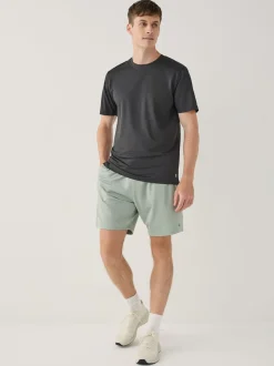Black Active Gym Textured Training T-Shirt
