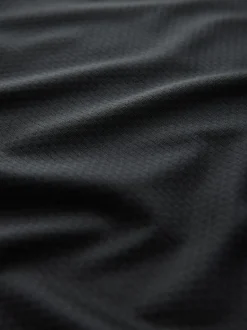 Black Active Gym Textured Training Vest
