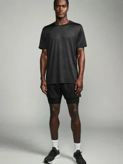 Black Active 2-In-1 Shorts