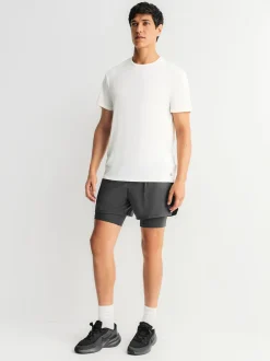 Black Active 2-In-1 Shorts 2 Pack