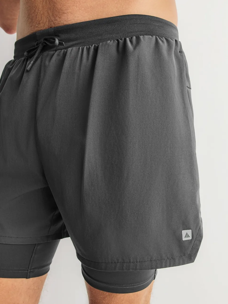 Black Active 2-In-1 Shorts 2 Pack