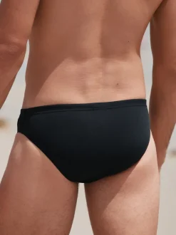 Black Active Swimming Briefs