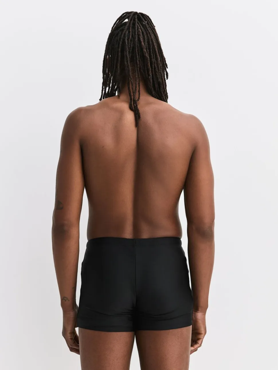 Black Active Swimming Trunks