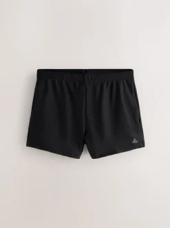 Black Active Swimming Trunks