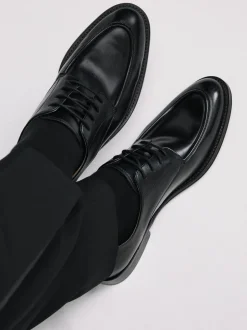 Black Apron Front Shoes