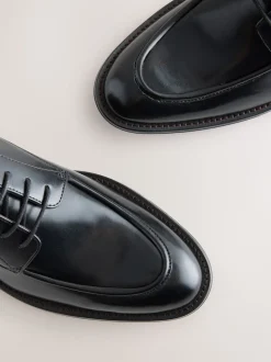 Black Apron Front Shoes
