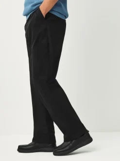 Black Apron Slip-On Shoes