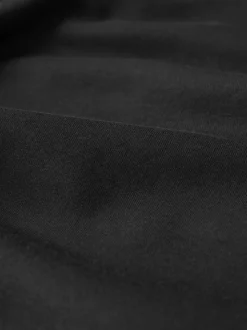 Black Athleisure Cuffed Joggers