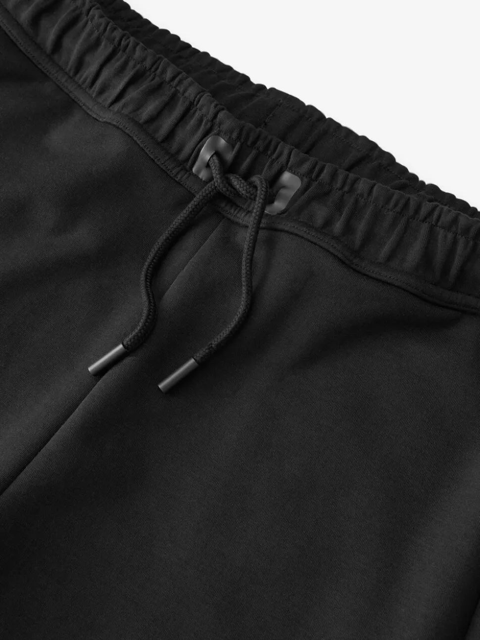Black Athleisure Cuffed Joggers