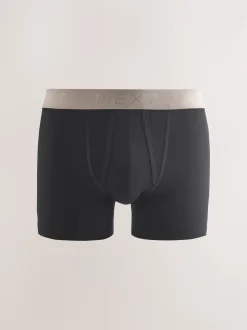 Black Blue/Brown Waistbands A-Front Boxers 10 Pack