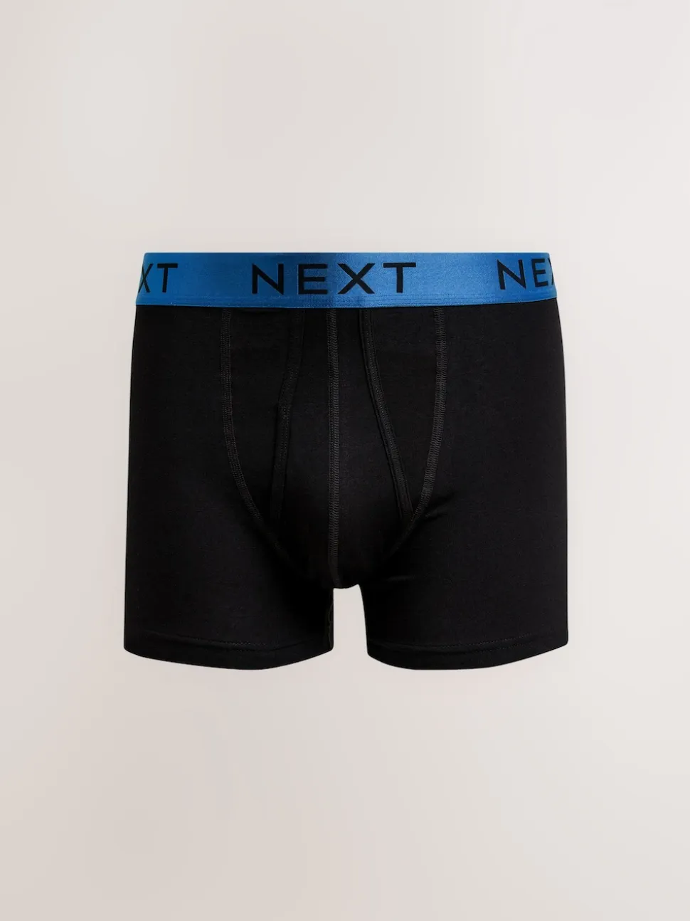Black Bright Colour Shiny Waistbands A-Front Boxers 10 Pack