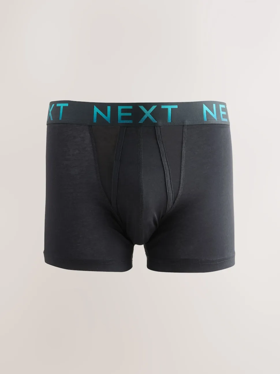 Black Bright Ombre Text Waistband 10 pack Cotton Rich Blend Hipsters Boxers