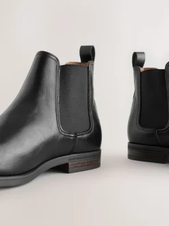 Black Chelsea Boots