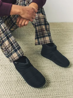 Black Codura Boot Slippers