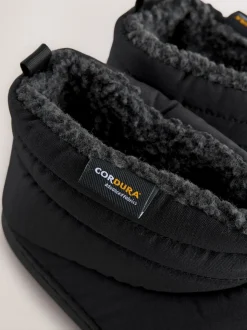 Black Codura Boot Slippers