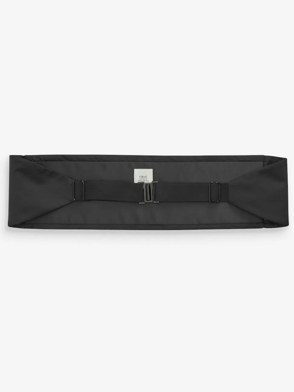 Black Cummerbund And Bow Tie Set