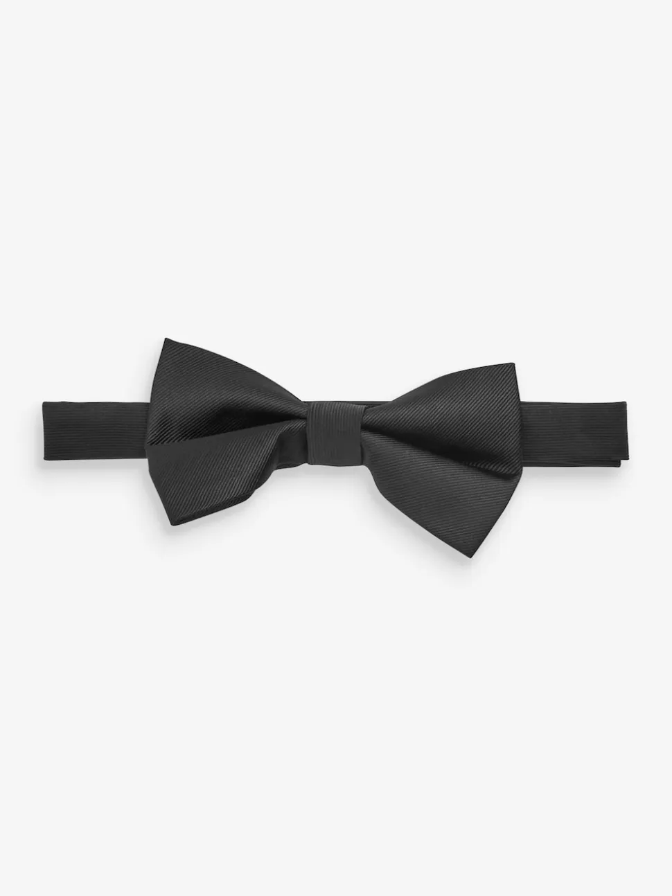 Black Cummerbund And Bow Tie Set