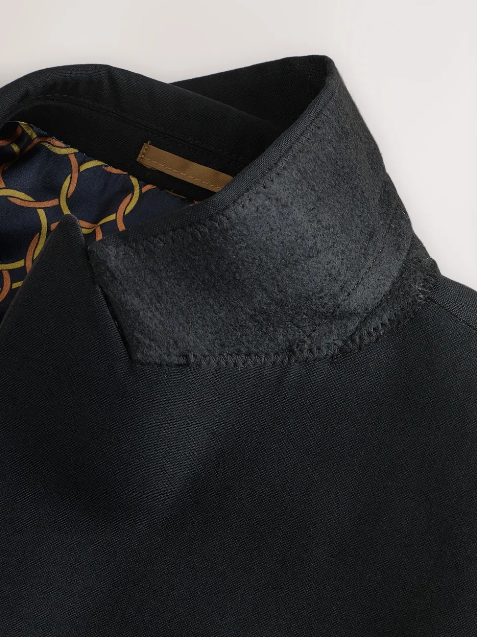 Black Double Breasted Tuxedo Suit Jacket