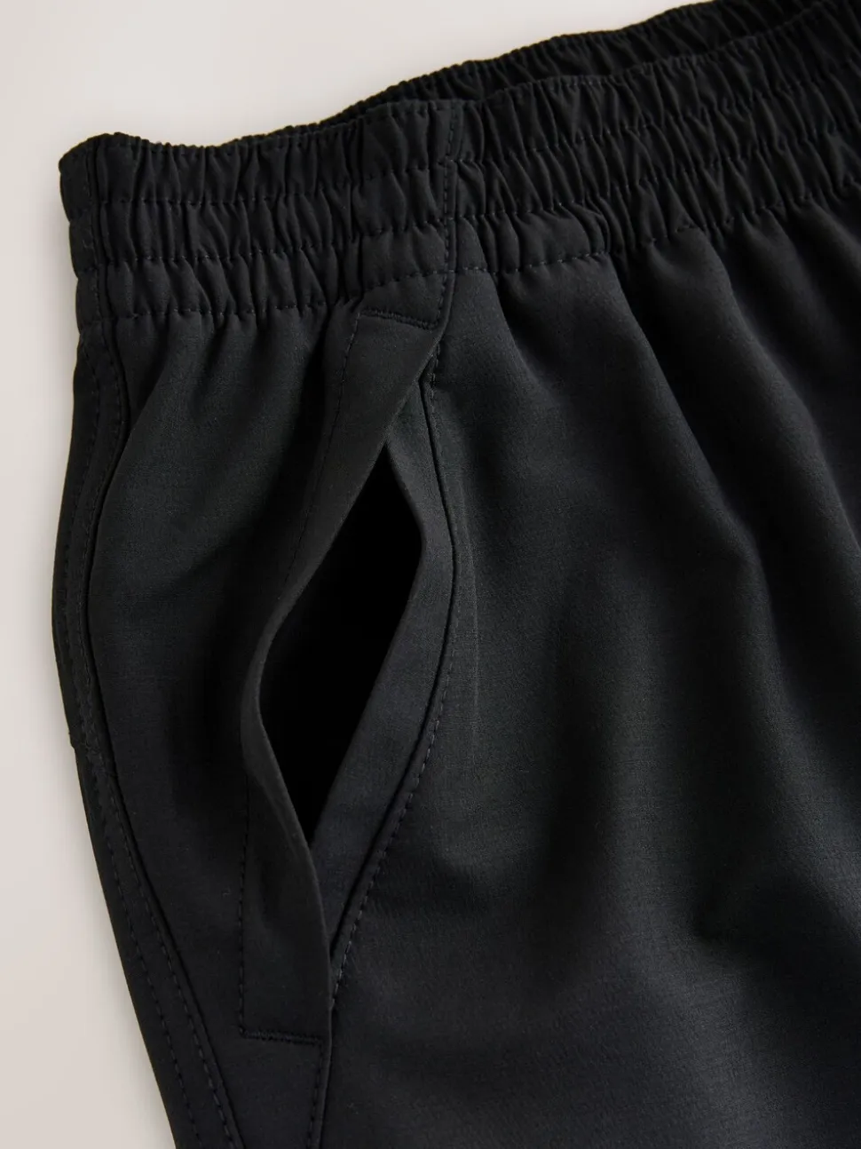 Black DryTech Slim Fit Tech Stretch Utility Cargo Trousers