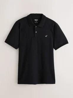 Black Duck Short Sleeve Pique Polo Shirt