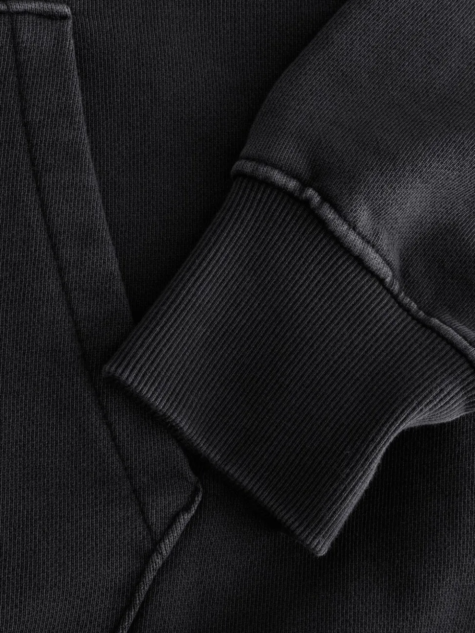 Black EDIT Boxy Fit Heavyweight Hoodie