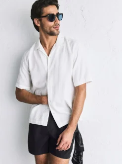 Black Essential 4 Inch Swim Shorts
