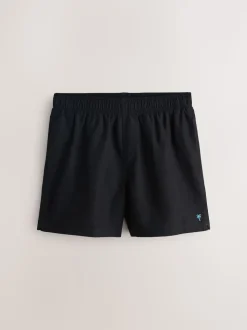 Black Essential 4 Inch Swim Shorts