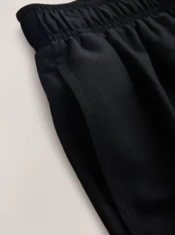 Black Essential 4 Inch Swim Shorts
